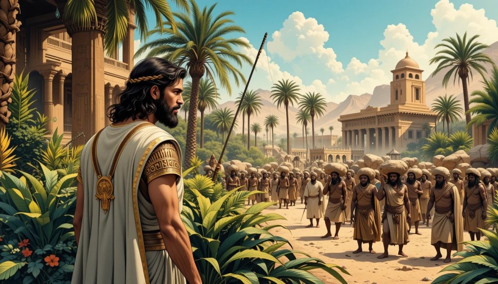 Moses Grows Up in Pharaoh’s Palace