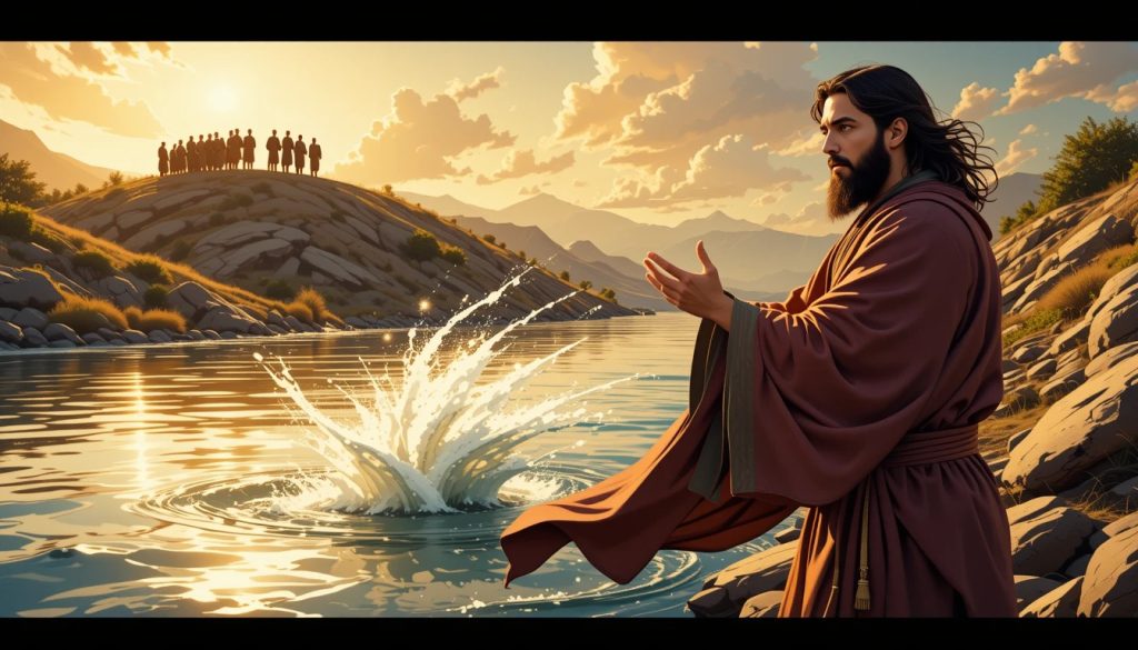 The First Miracle – Parting the Jordan River