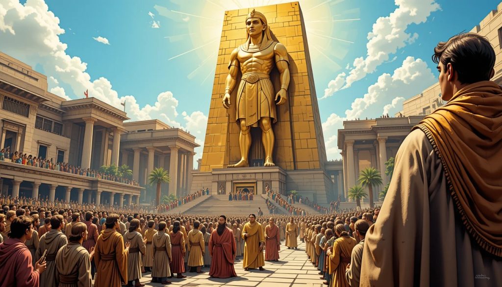 The Golden Statue and the King’s Command