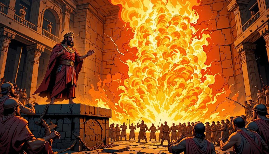 Thrown into the Fire