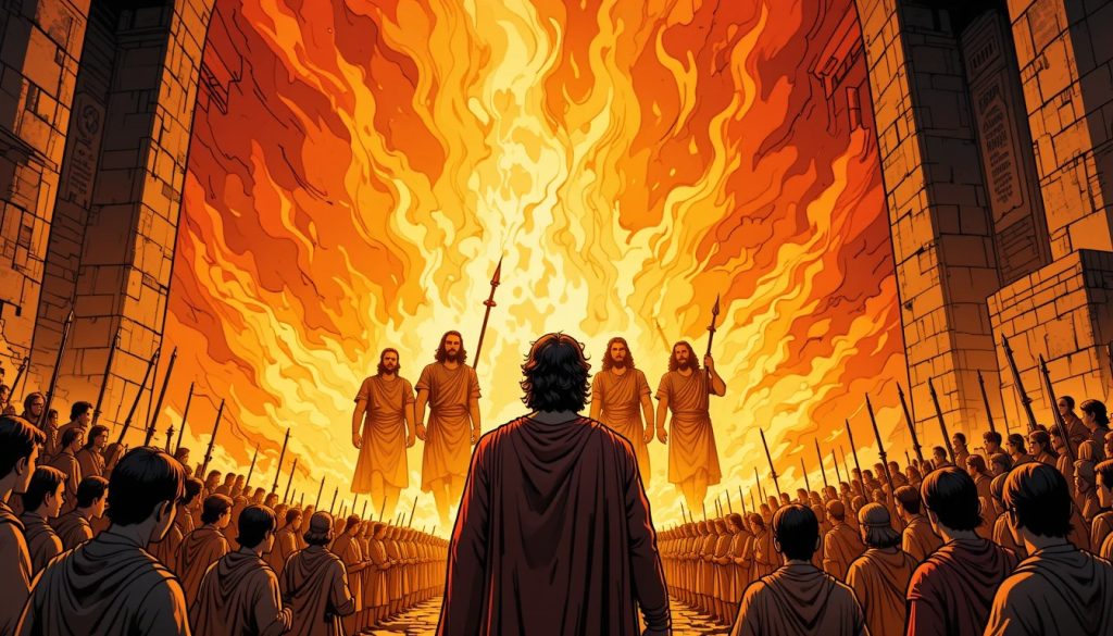 The Fourth Figure in the Fire