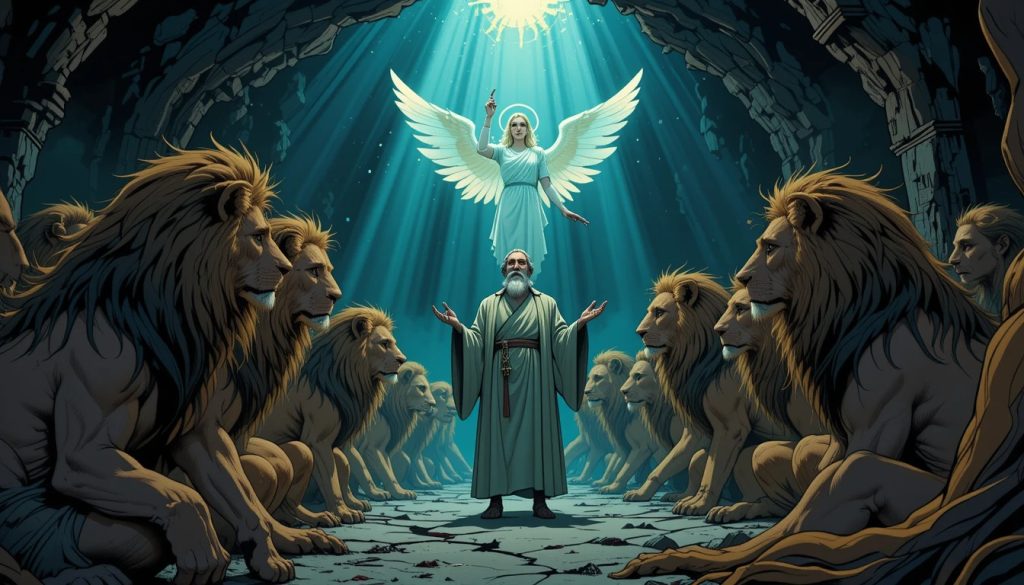The Angel Protects Daniel